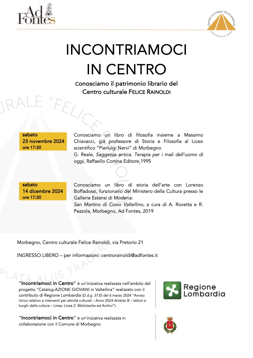 Incontriamoci al centro