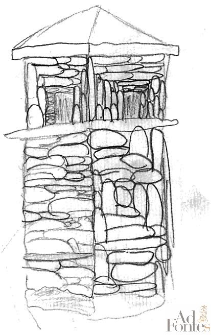 disegno del camino