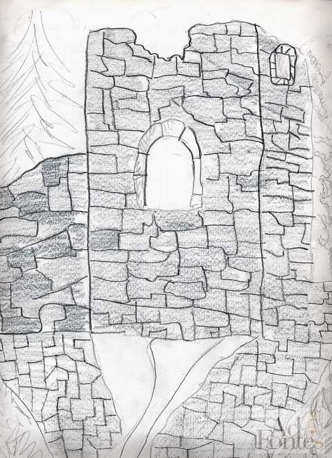 disegno della torre