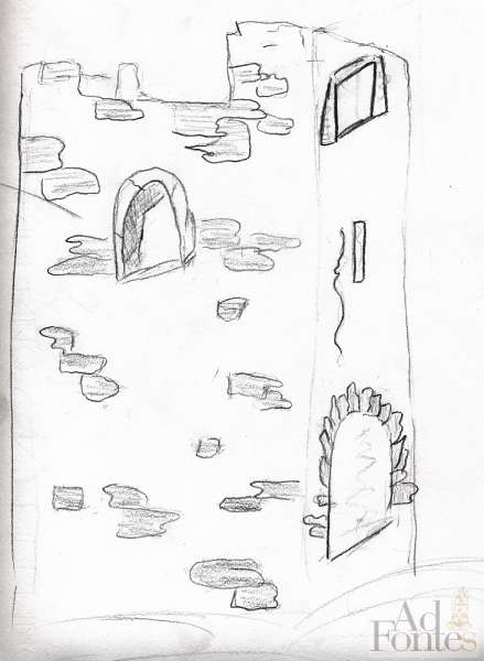 disegno della torre