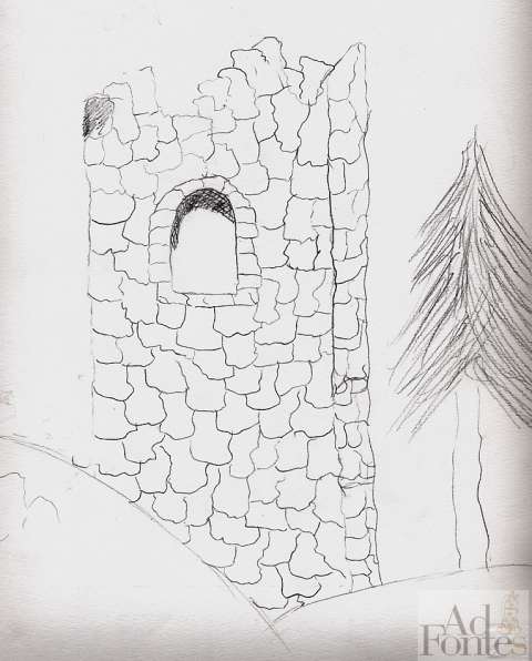 disegno della torre